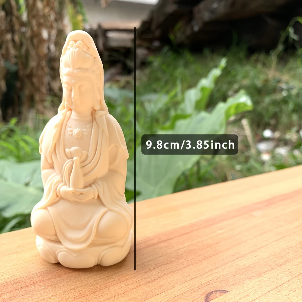 1個入り 3.9インチ 観音仏像飾り、芸術的なスタイル、休日 - Resin Artist のレビューと価格