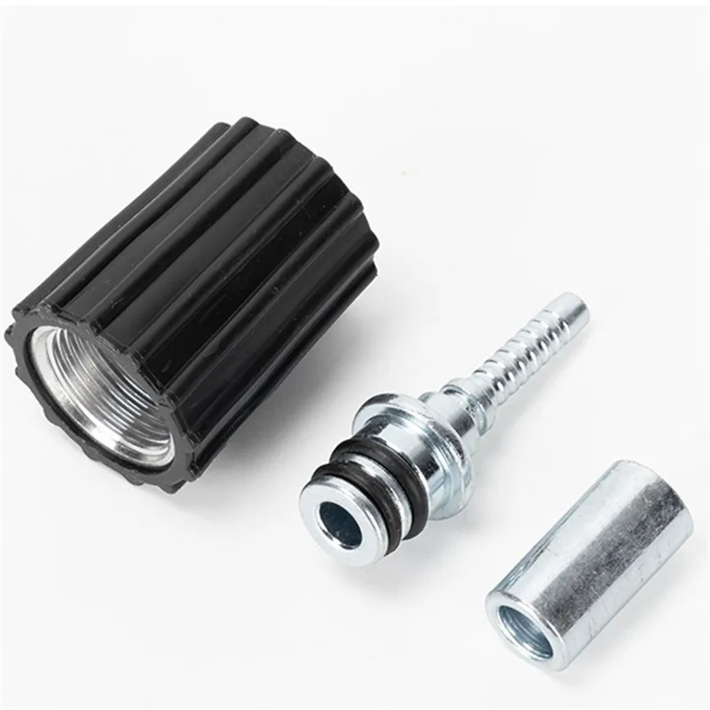 

For Karcher K Pressure Washer Pipe Tip Repair Connector Adaptor Hose Plug Fitting With Sleeve