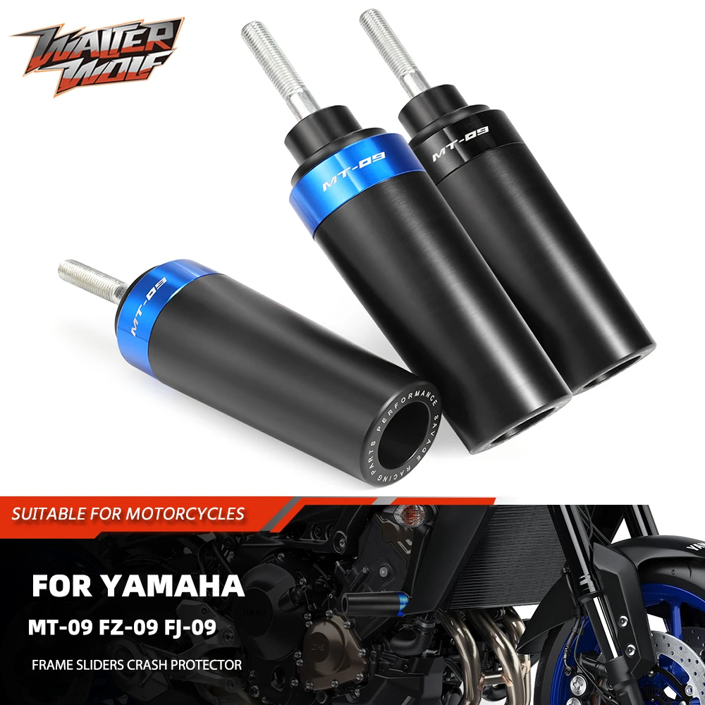 

MT09 FZ09 FJ09 Frame Slider Engine Falling Crash Pad Protector For YAMAHA MT-09 FZ-09 FJ-09 Motorycle Safety Protection MT FZ FJ