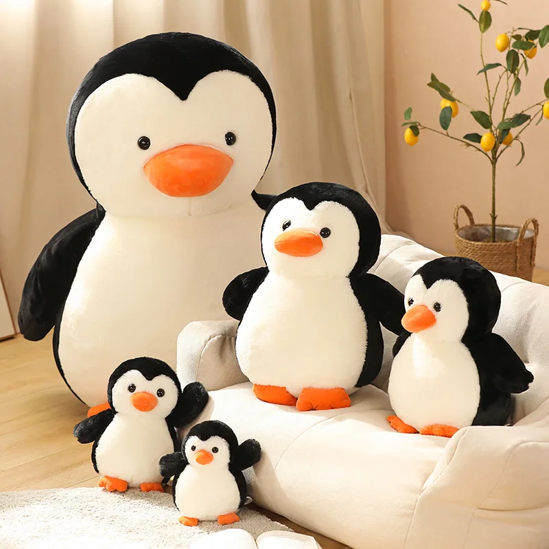 

22-65cm Kawaii Penguin Plush Toys Stuffed Soft Peluche Animal Dolls Lovely Penguin Pillow For Children Baby Girls Birthday Gifts