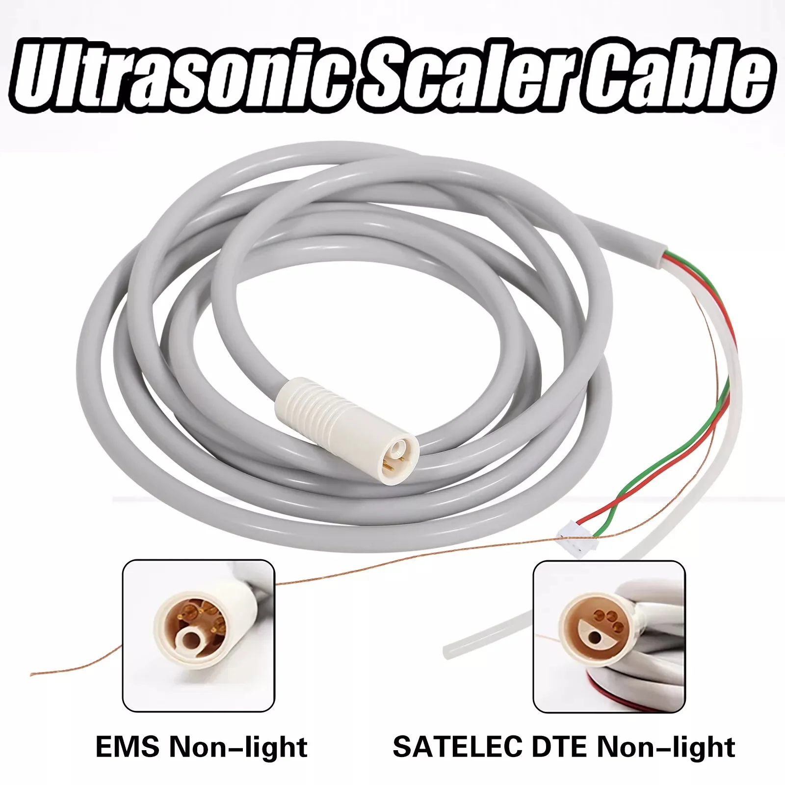 

Dental Ultrasonic Scaler Handpiece Cable Tubing Tube Hose Fit EMS/WOODPECKER/DTE