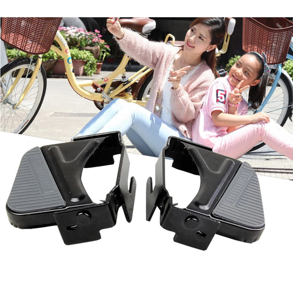 

2 Sets Bike Pegs Carbon Steel Pedals for Repair Durable Footpeg Cylinder Foldable Mountain Bicycle Accessories Wear