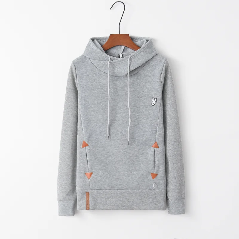 Fashionable Autumn Hoodie Long Sleeve Pocket Embroidered Hoodie