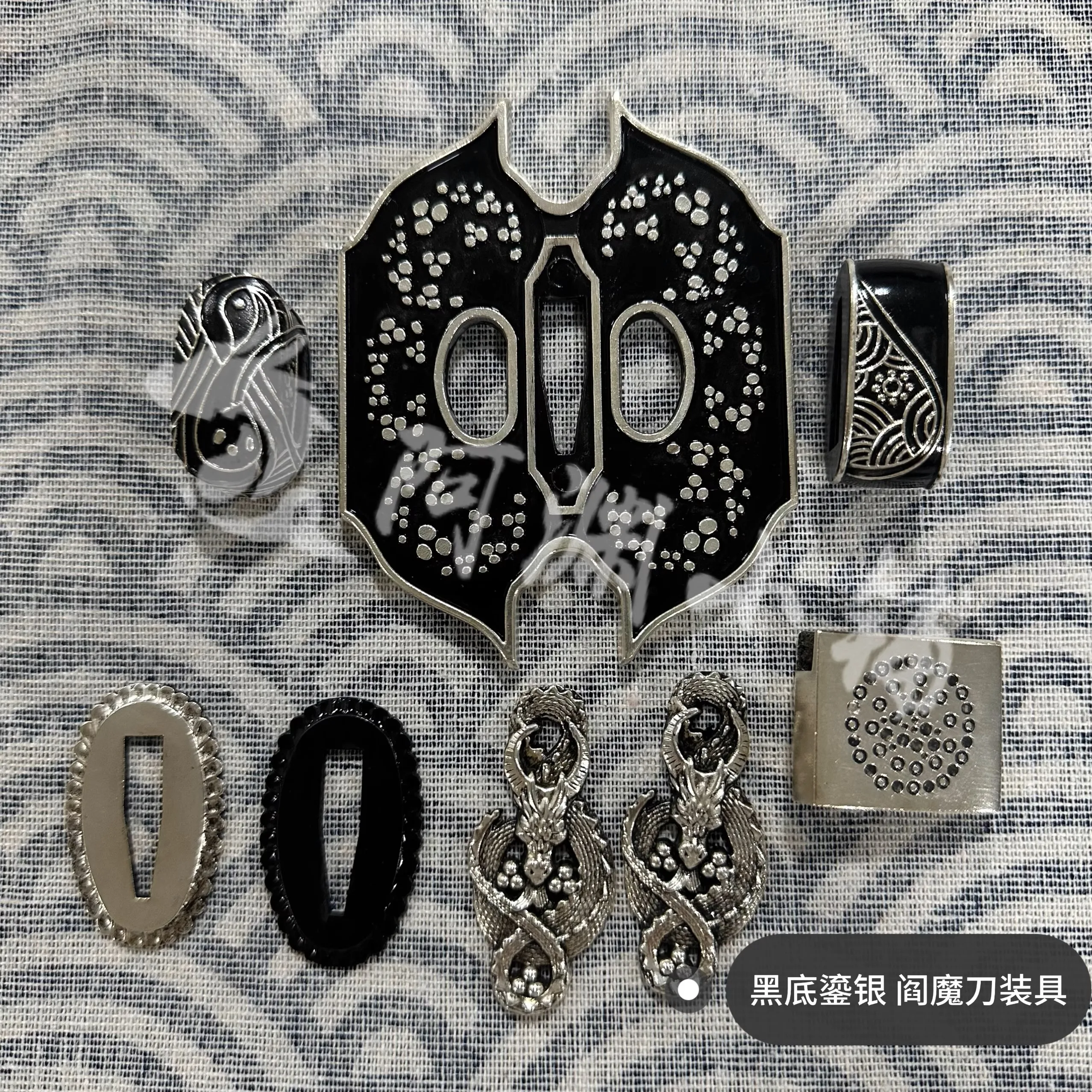 Качественный полный набор аксессуаров из чистой латуни для Virgil YAMATO ENMA Katana Sword Devil May Cry 5, окружающее оборудование Nero