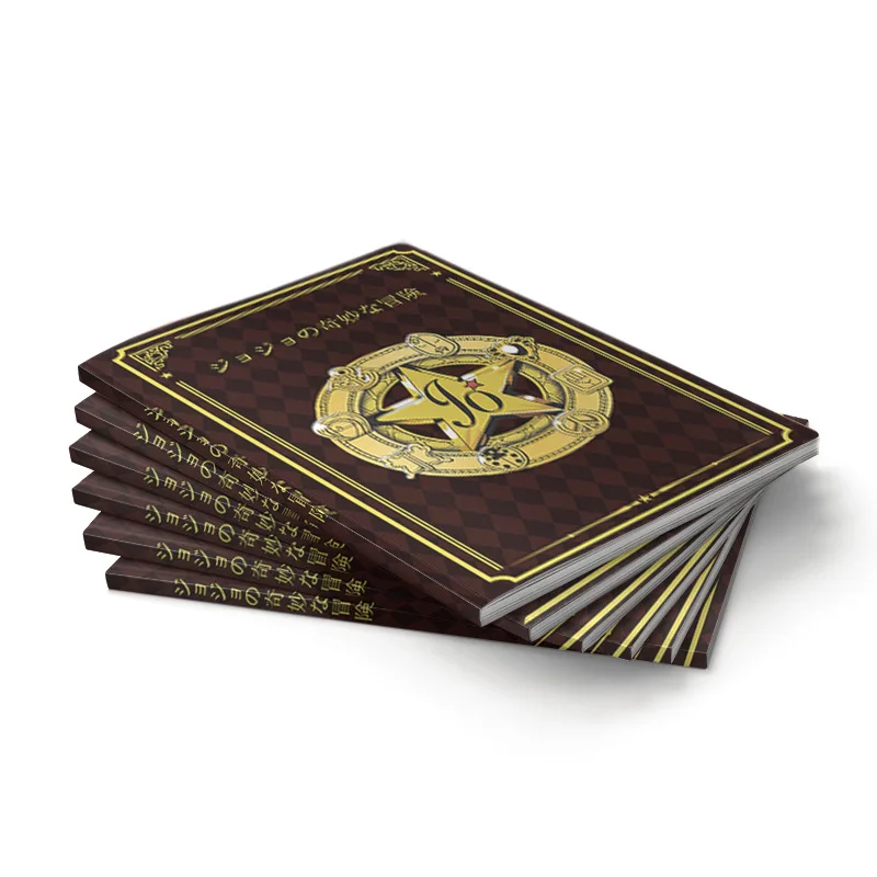 Quaderno Anime Bizarre Adventure di JoJo Kujo Jotaro Journal quaderni cancelleria per studenti Cosplay diario giornaliero forniture per lo studio