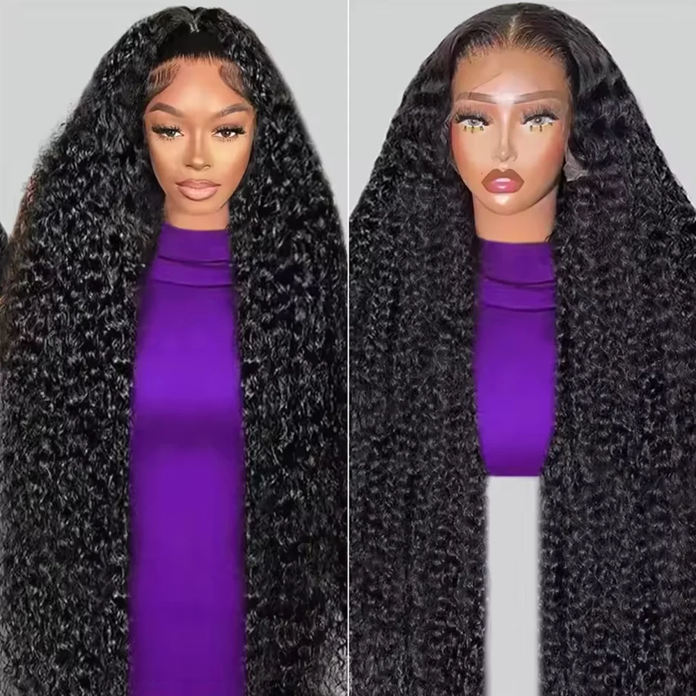 

18 42 Inch Natural Color 13x6 13x4 HD Lace Frontal Pre Plucked Natural Hairline Soft Breathable For Black Women Ready To Wear