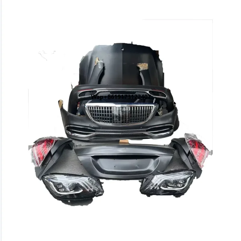 Wholesale M-Performance Style Front Bumper for  W222 New Condition with Fog Light Cut-Outs