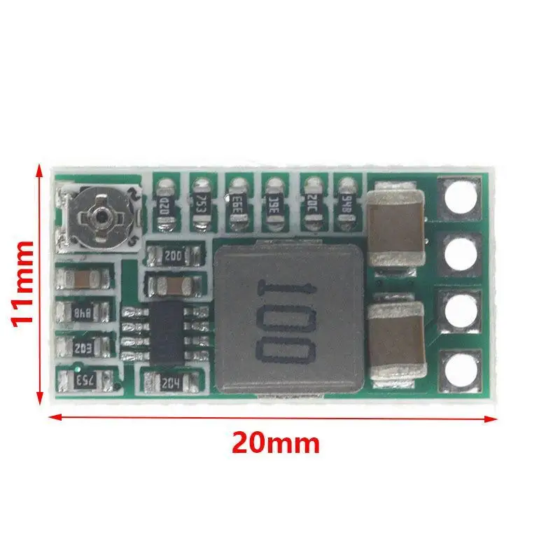 Mini DC-DC Step Down Power Supply Module High Precision Adjustable Voltage Converter for Student Electronic Experiments
