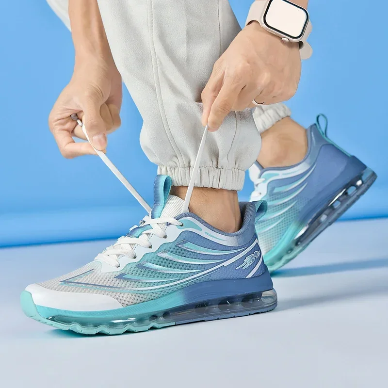 

Амортизирующая обувь, мужские кроссовки для гонок, мужские повседневные мужские теннисные кроссовки, роскошные кроссовки для гонок, 2025 г., дышащие модные кроссовки 48