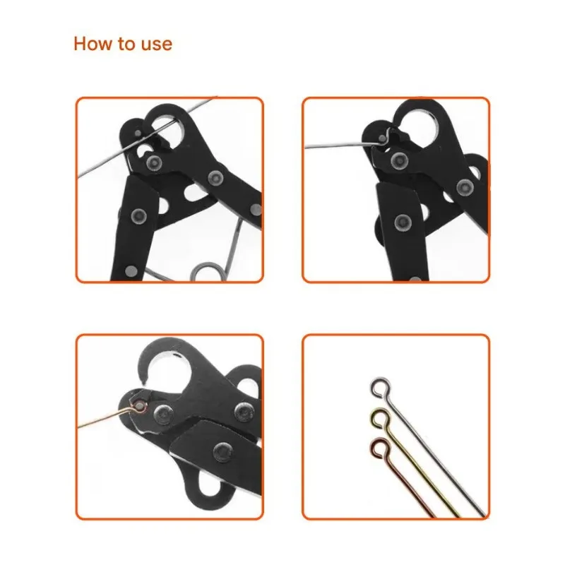 1.5/2.25/3.0mm Repair Wire Rolling Pliers Jewelry Making Round Nose Pliers Craft Durable Repair Pliers Wire Ring Wrapping