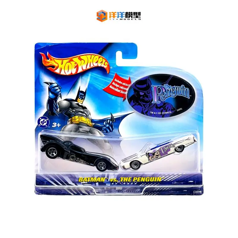 Hot Wheels 1:64 Batmobile two cars Collection of die cast alloy trolley model ornaments