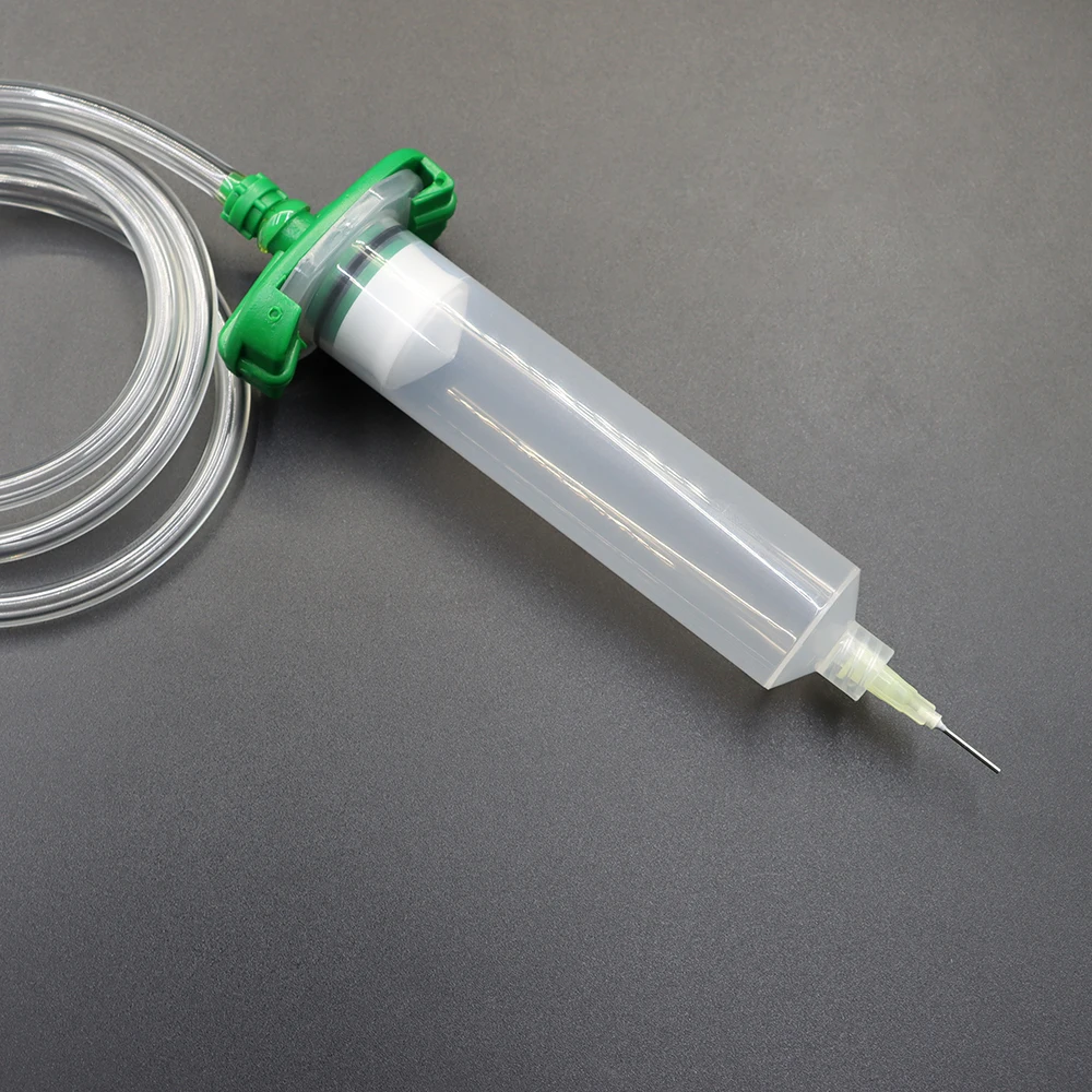 10CC-55CC Industrial Syringe Barrel Tip Adapter Flux Plastic Barrel Glue Dispenser Dispensing Needle