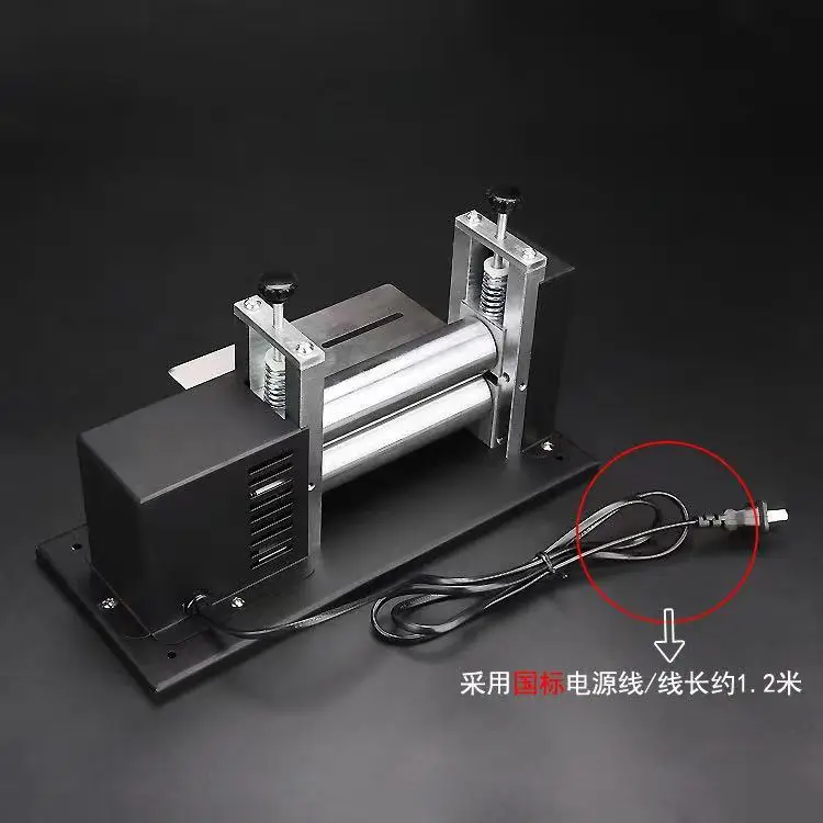 Electric Leather Strip Cutter Manual Glue Dispensing Laminator for Strap Tube Pressing & Leather Bonding