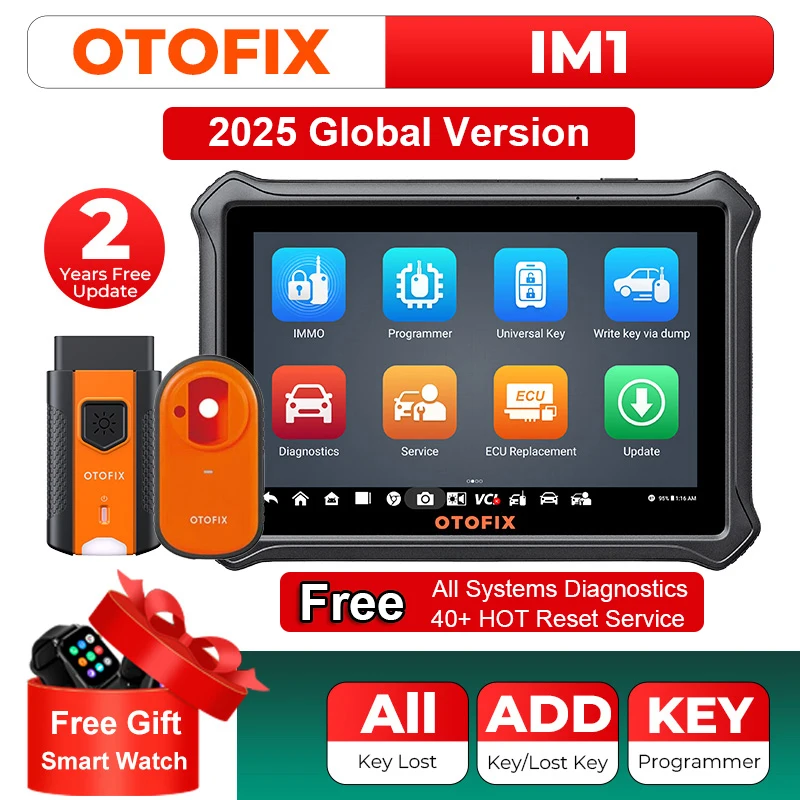 OTOFIX IM1 Car Key FOB Programming Tool All System Diagnostic Scan Tool Auto Key Programmer IMMO Function Key Tool 2 Year Update