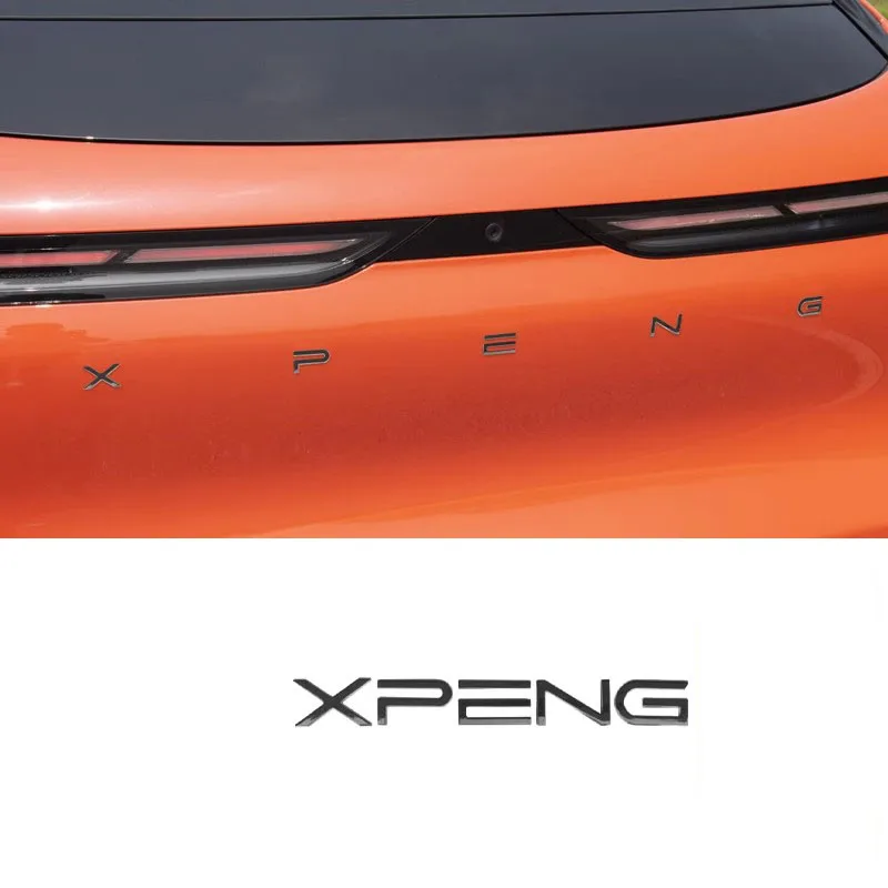 شعار شارة سوداء أمامية وخلفية للسيارة Xpeng Xiaopeng G6 2023 2024 2025 ملحقات تصفيف التعديل #3