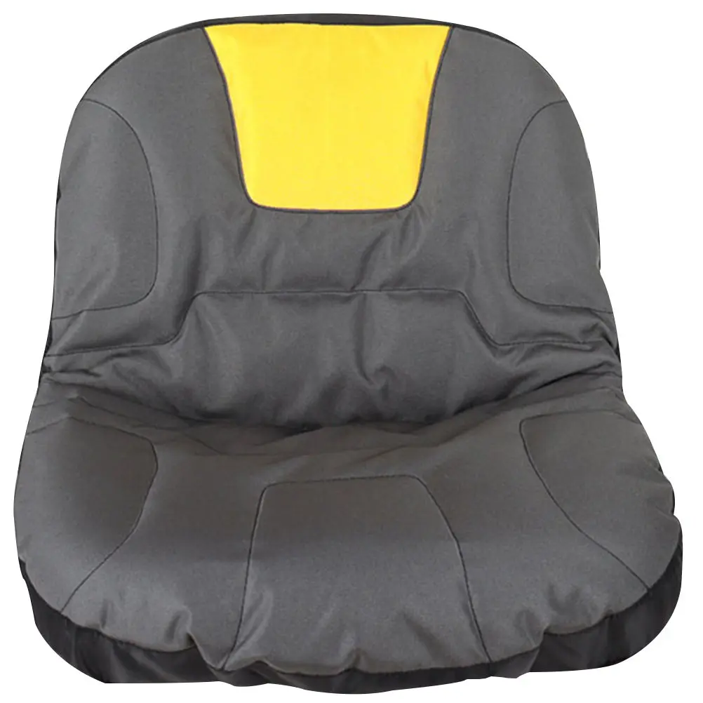 Lawn Mower Seat Cover Heavy Duty Polyester Tractor Seat Protector Uv Resistant Scratch Proof for Armless Riding Mowers and