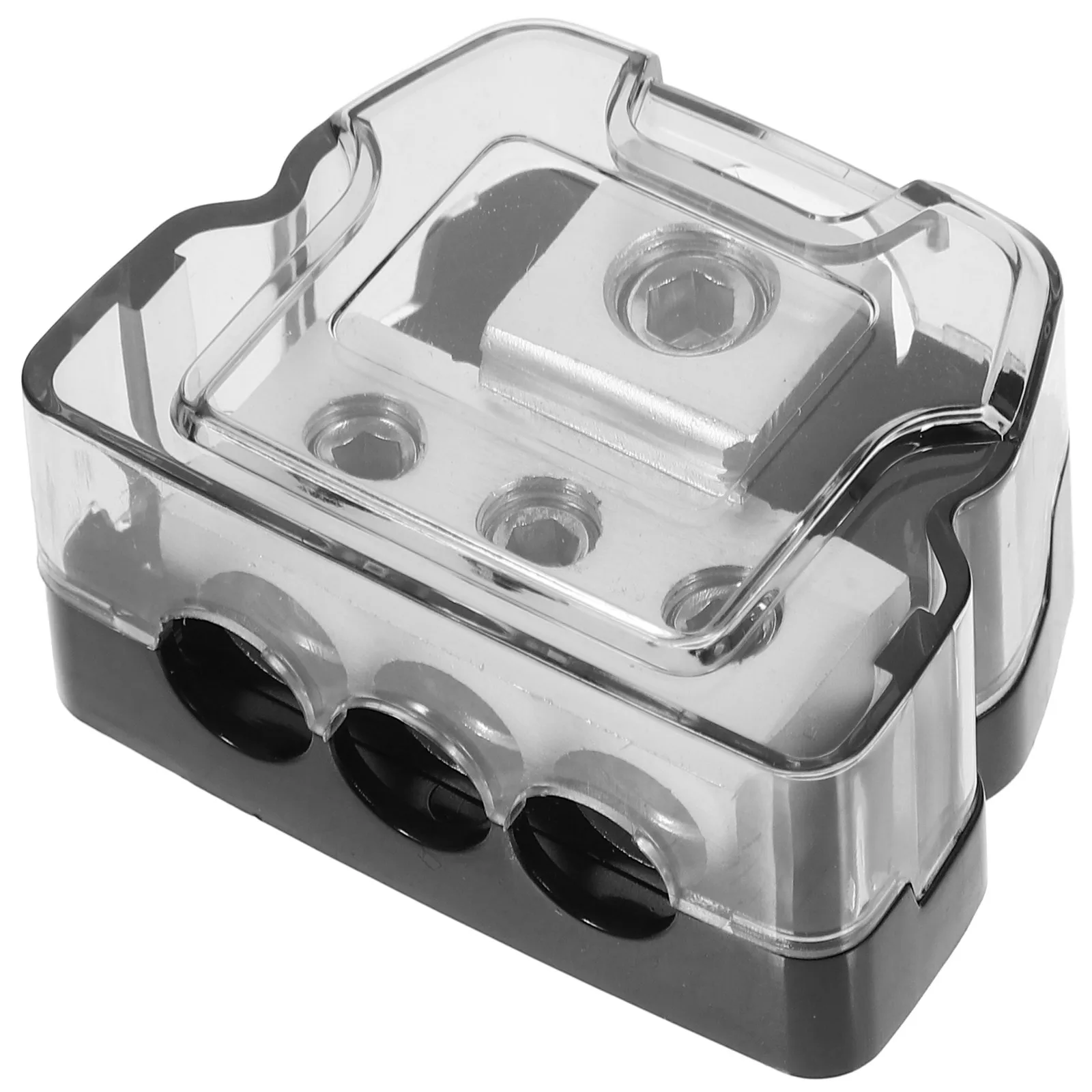 1 in 3 Way Power Distribution Block for Car Amplifier Compact Design Auto Audio Splitter Stable Connection Corrosion Resistant