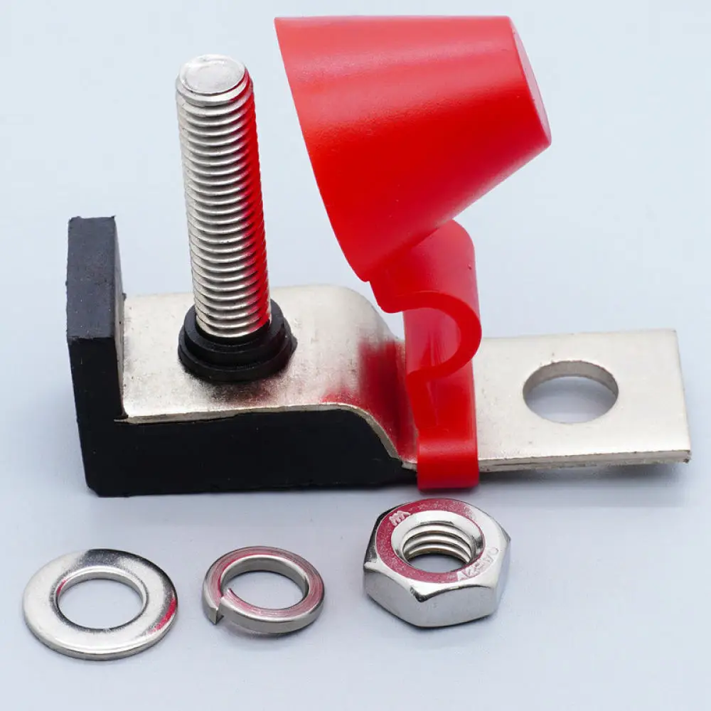 58V Battery Fuse Block Stud Mount Ceramic Fuse Holder Base Terminal Box For For Tongye Power Distribution System