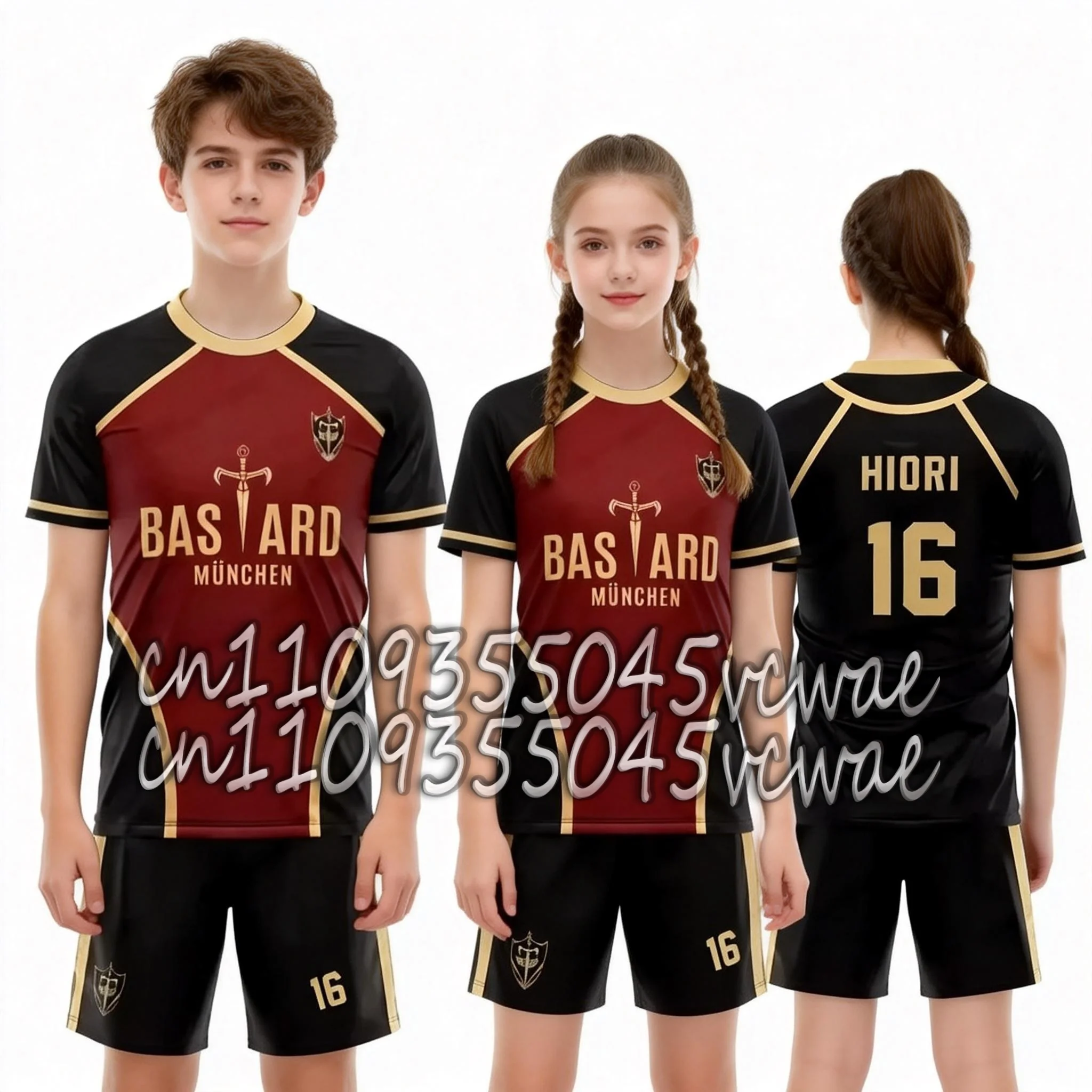 

Комплекты спортивной формы для футзала с принтом VL Replika Blue Lock Bastard Munchen Anime 3D, футболка и шорты, 2 предмета, спортивные костюмы MOTO