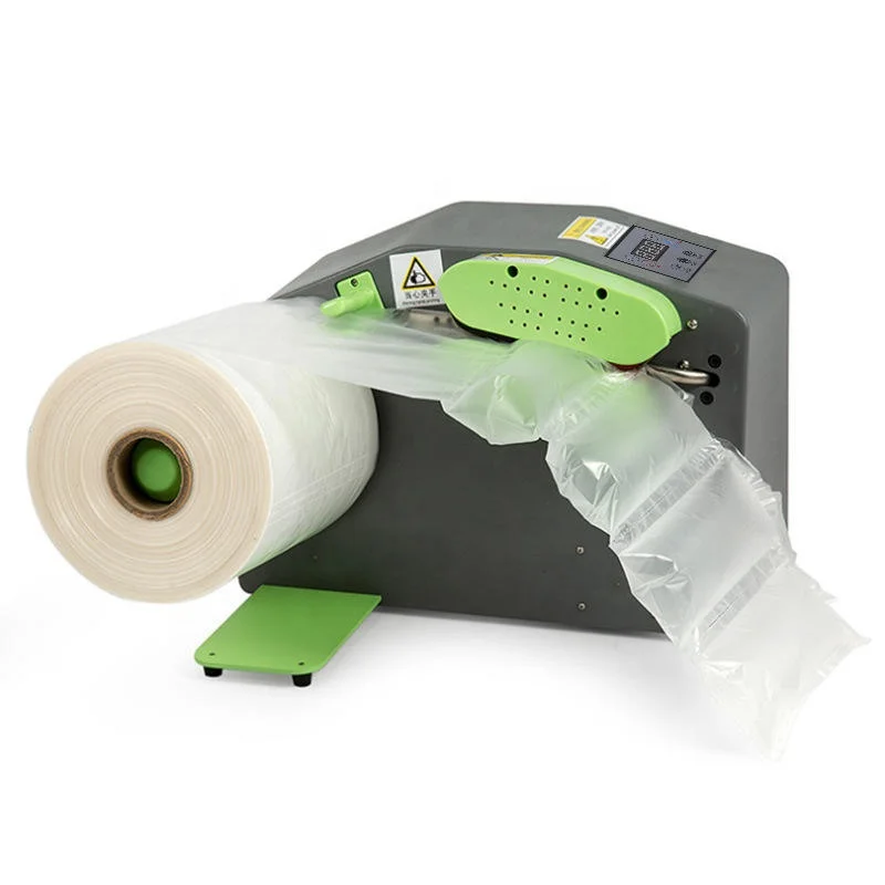 Q002 Air Pillow Machine To Make Packaging Air Bags 3 Seconds Preheat 110V High Speed 26ft/MIN