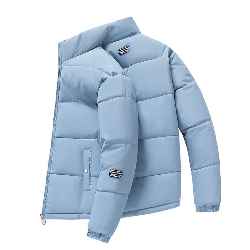 Down Jacket Winter Thickened Cotton Jacket Men's Double-sided New Casual Versatile Cotton Jacket