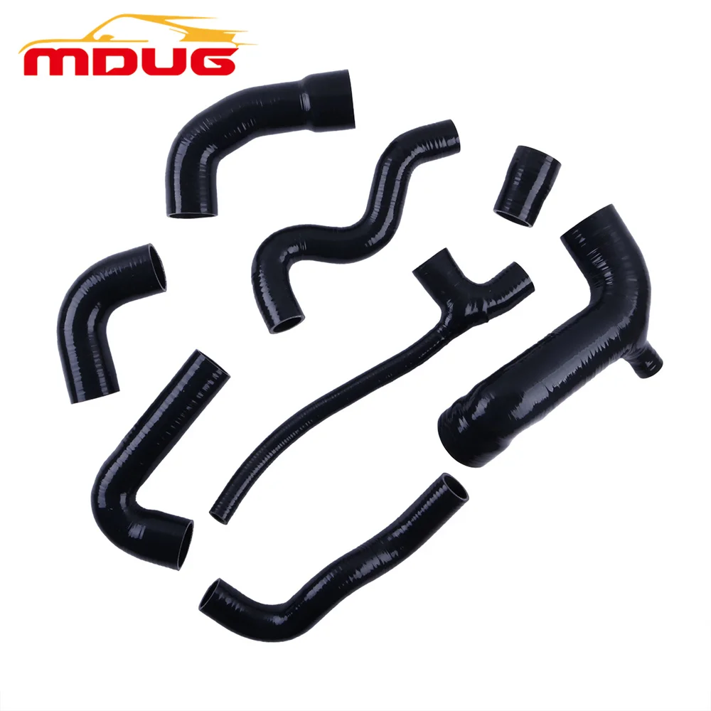 Fit for Fiat Uno Turbo i.e 1.4 MK2 1989-1955 Intercooler+Radiator+Air Intake Hose Silicone Tube