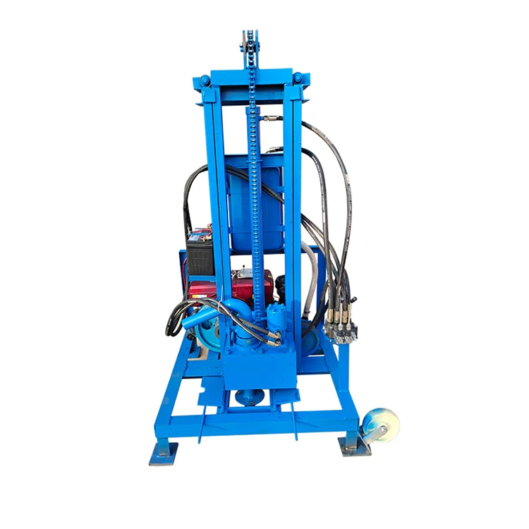 YG 100m Portable Hydraulic Diesel Water Well Borehole Drilling Rig Machine
