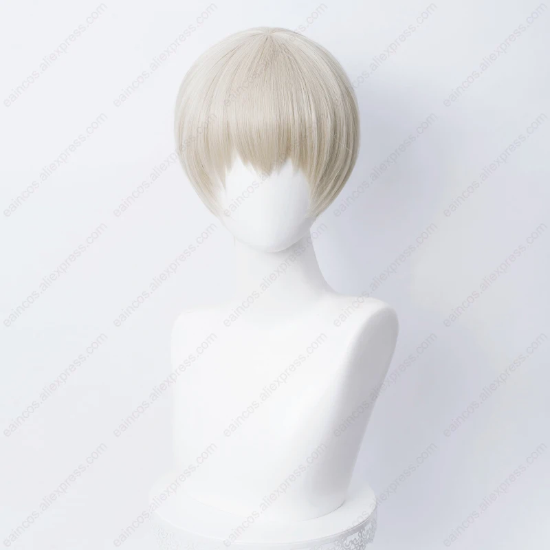 Anime Inumaki Toge Cosplay Wig 28cm Short Hair Heat Resistant Synthetic Wigs