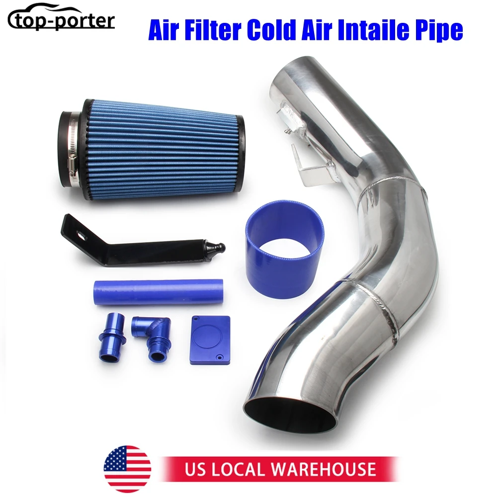 Auto Luchtinlaatsysteem Turbo Koude Lucht Intaile Pijp Kit Met Luchtfilter Aluminium Voor Ford F-250 F-350 6.0L 03-07