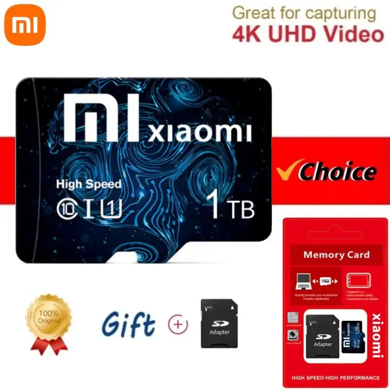 Original Mijia Xiaomi High Speed SD Card 1TB 2TB Memory Card 128GB 256GB Storage Card 512GB Micro TF SD Card For Laptop/Computer