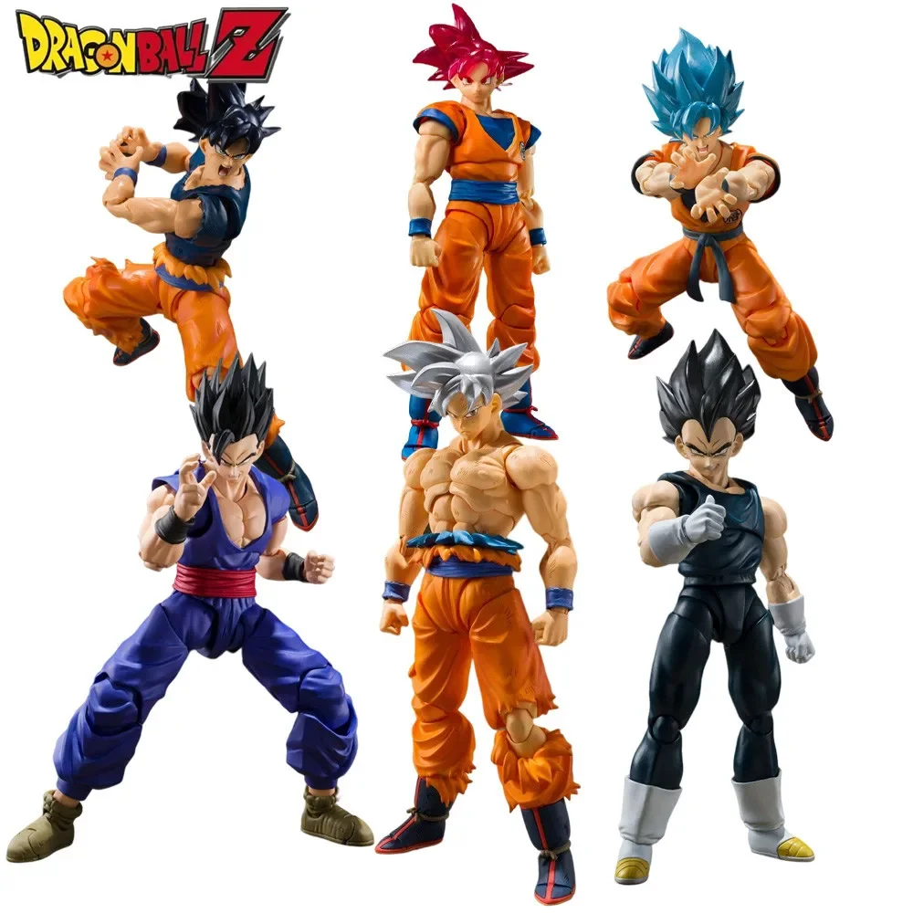 

Anime Dragon Ball SHF Super Figures 16cm Son Goku Ultra Instinct Action Figure Gohan Vegeta Figurine PVC Model Collectible Toys