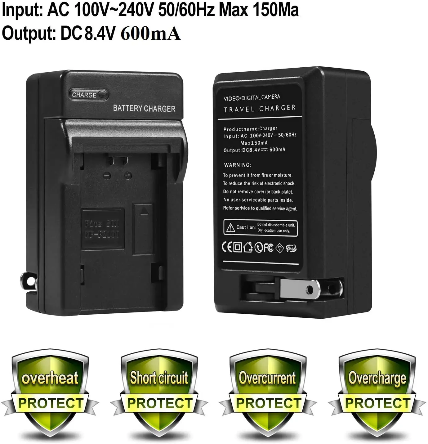 NP-FZ100 Battery Charger for Sony Alpha 1, a1, FX3, FX30, a7C, a7S III, a6600, A7RIII, a7R IIIA, a7R IV, a7R V, a7 III, a7 IV