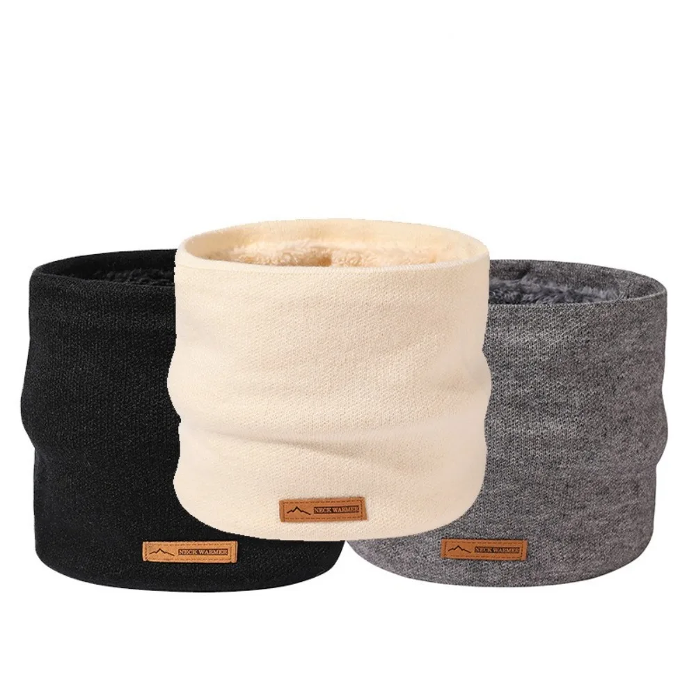 

Новые утолщенные теплые шарфы, однотонные плюшевые гетры на шею, коралловый бархат, морозостойкий воротник, спорт на открытом воздухе