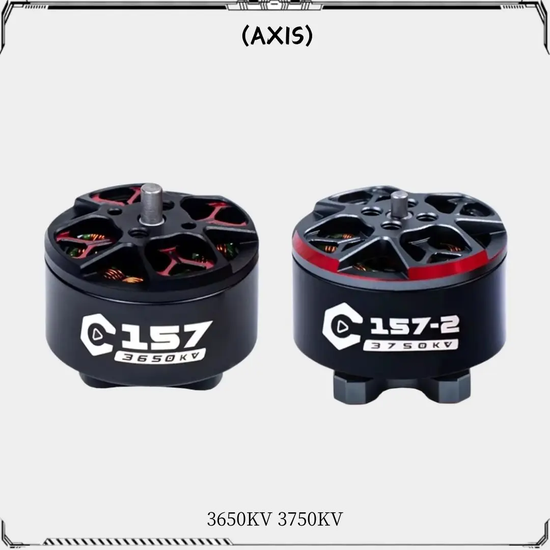 Axisflying nuevo C157 1507 3650KV C157-2 3750KV Motor sin escobillas 4S Lipo FPV AVATA Drone Quadcopter 3 ~ 4 pulgadas Cinewhoop Drones DIY