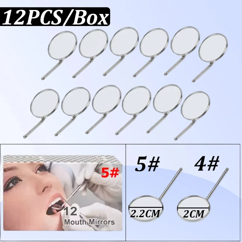 Dental Mouth Mirror Mirror Handle Reflector Odontoscope Multifunction Teeth Whitening Clean Mouth Mirror Dentist Tools