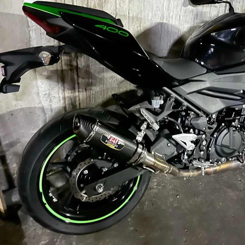 Uniwersalny motocykl wydechowy tłumik dla Yoshimura R77 DB zabójca ucieczka Moto dla Yamaha Tmax530 R3 S1000RR Ninja 250 nmax155 zx6