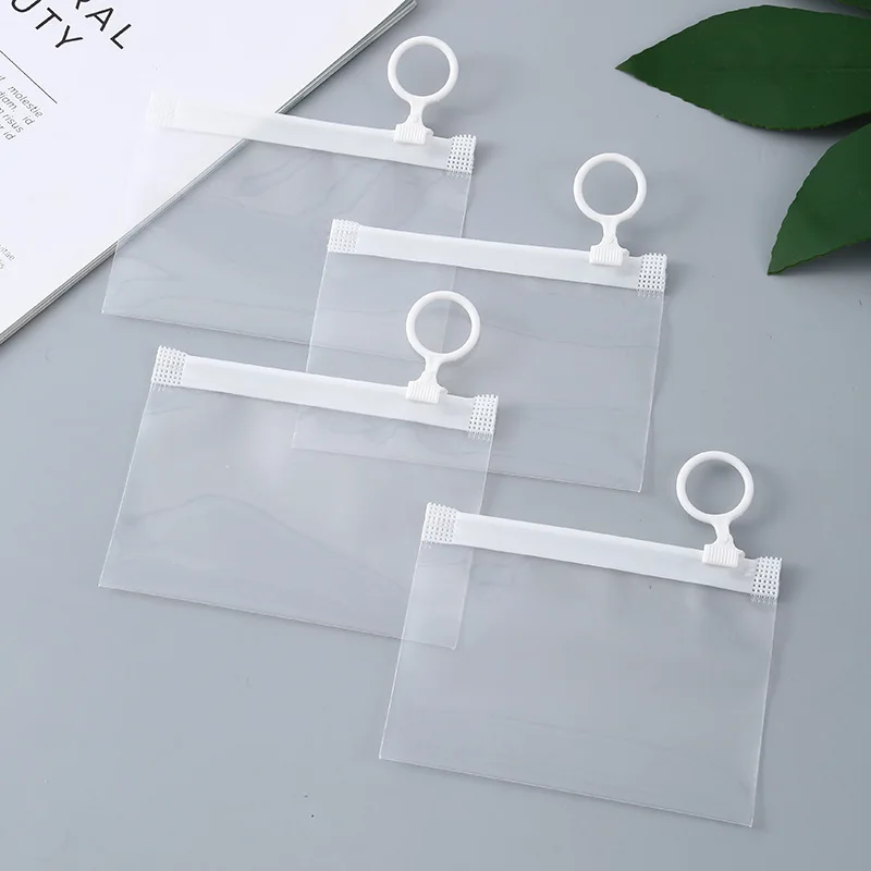 

10pcs Elegant Transparent Zipper Bags for Jewelry - Waterproof, Anti-Tarnish, Reusable Pouch for Safekeeping and Display