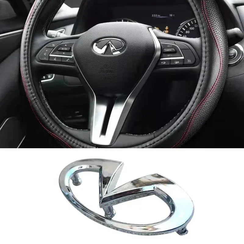 Emblema de Volante para Infiniti FX35 Q50 G35 G37 G20 QX56 QX50 QX60 QX80 Stingray Q45 QX70 FX37 Accesorios
