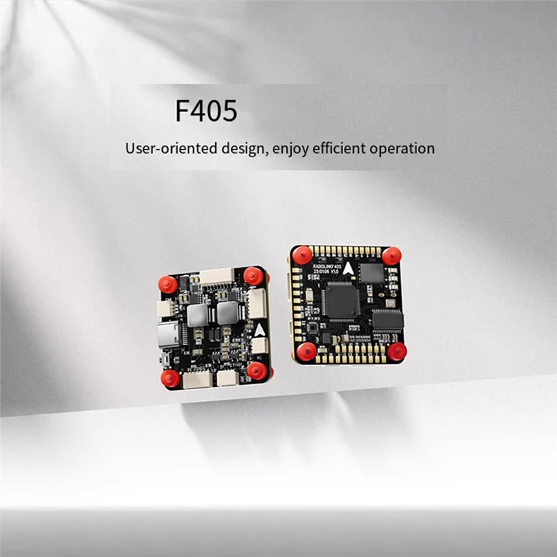 

Radiolink F405 ESC Flight Controller For Drones Supports Ardupilot 6CH SBUS/CRSF High Precision Gyro & Barometer