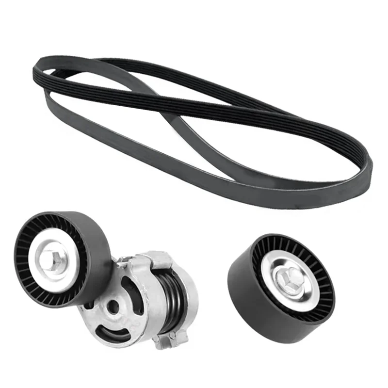 

Belt Tensioner For BMW Main Drive Belt Belt Pulley Tensioner Kit 11287524267 11281440378 11287631810 Drive Belt Idler Pulley