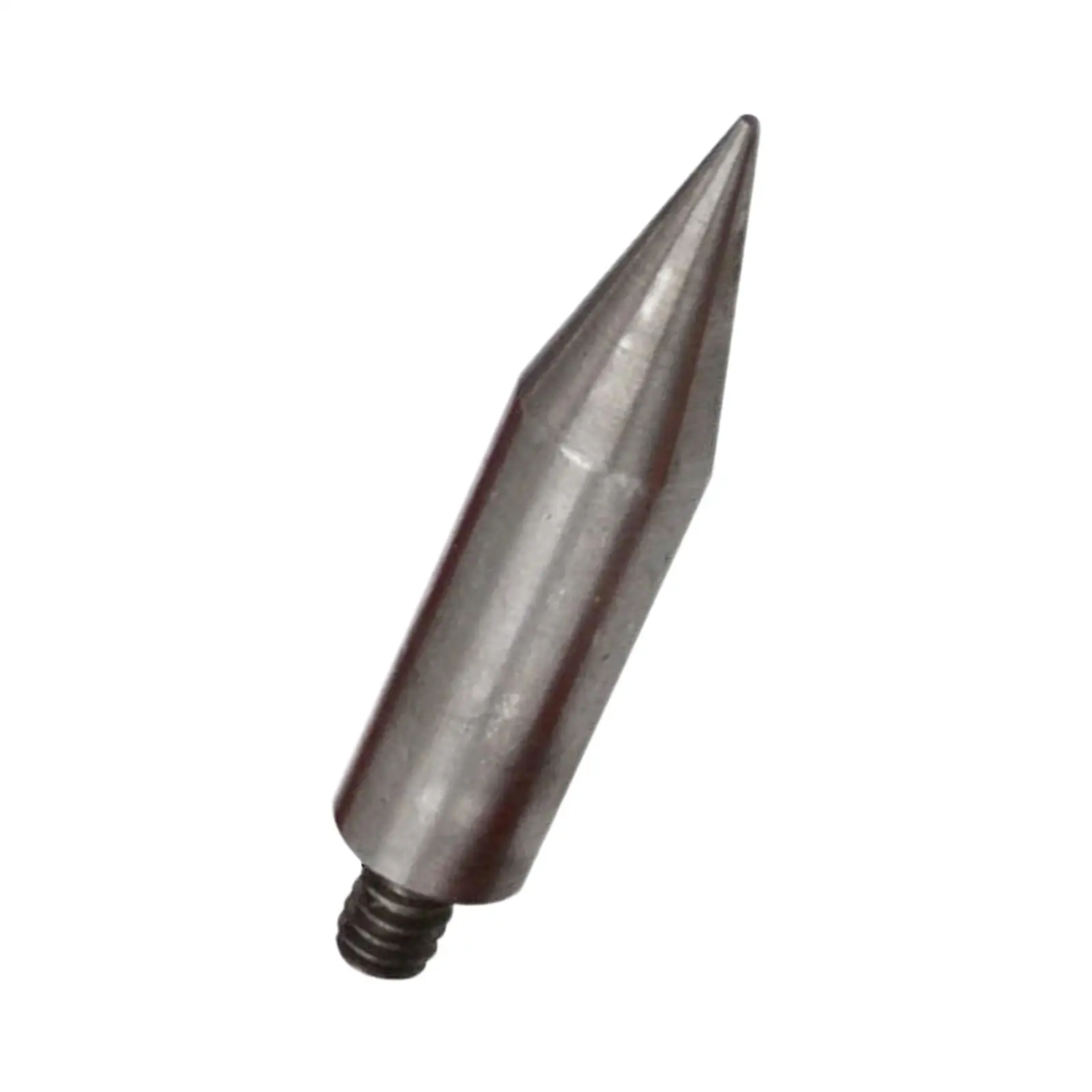 Precision Stainless Steel Prism Pole Replacement Point for Prism Total Station Surveying Tools