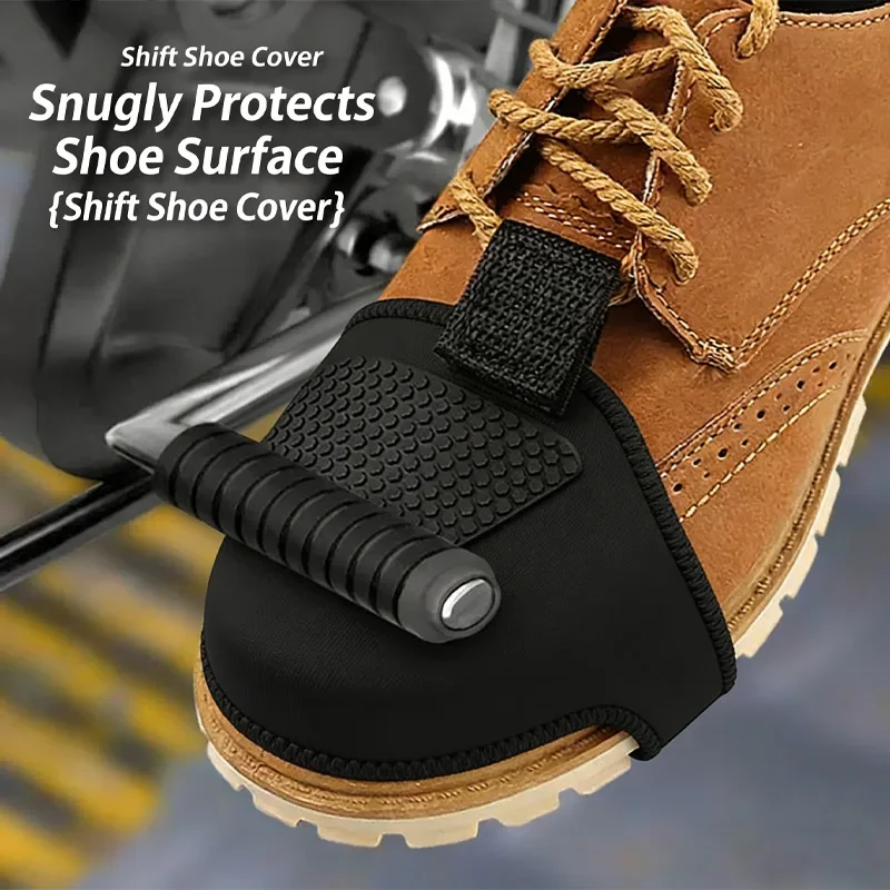 Motorcycle gear shift protector, anti-slip pad, shoe change lever, riding gear protection, hanging gear cover, shoe surface