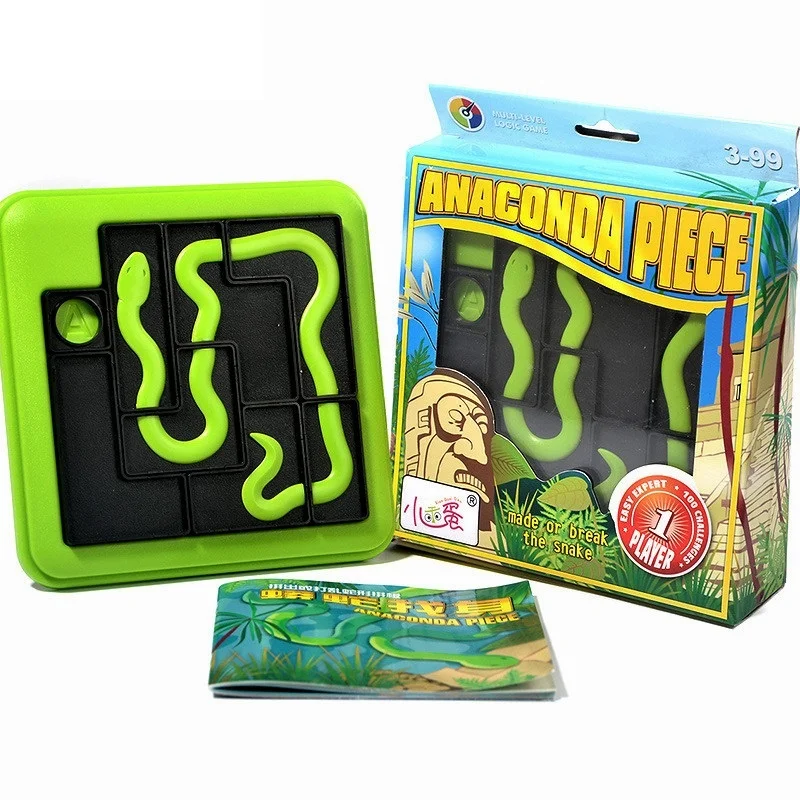 SUKIToy Anaconda Stück Bildungs Weiches Montessori kinder intelligente kreative interaktive Intelligente spielzeug SK016