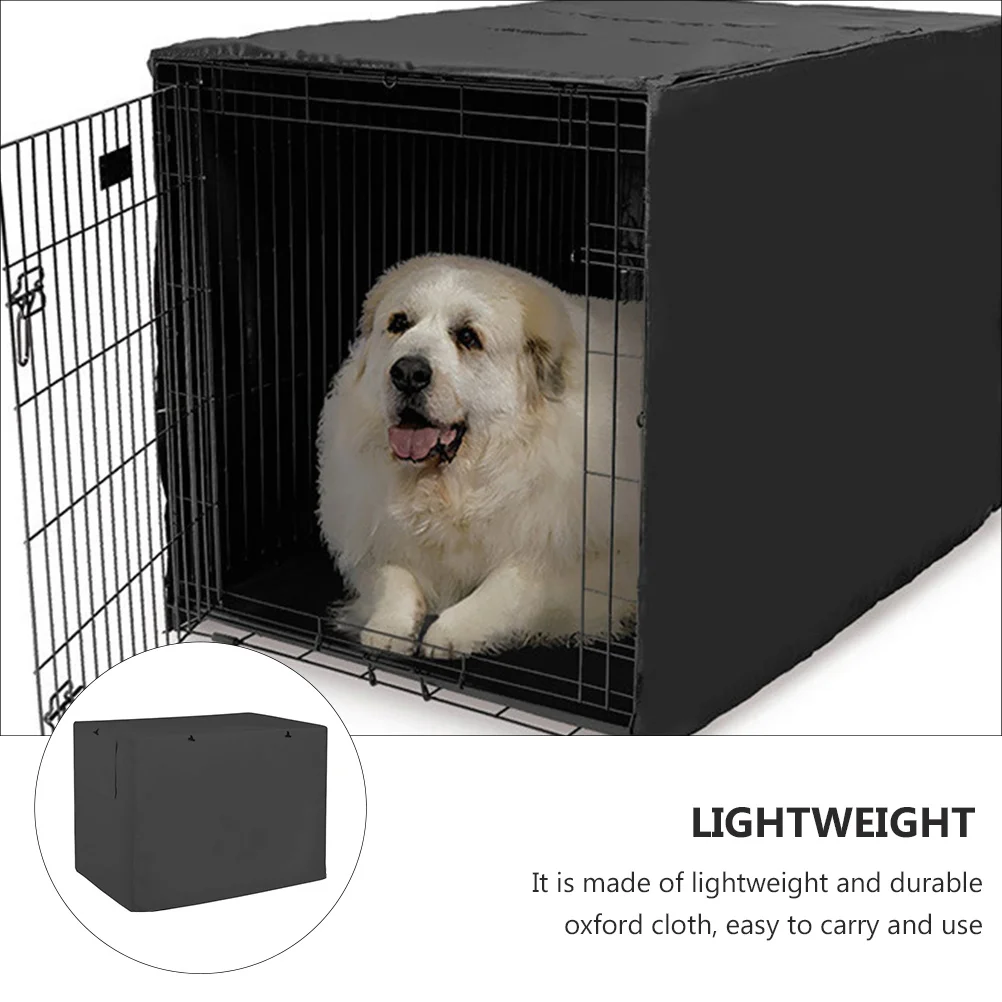 

Pet Cage Protection Cover Cages for Dogs Indoor Kennel Outdoor Oxford Cloth Waterproof Crate