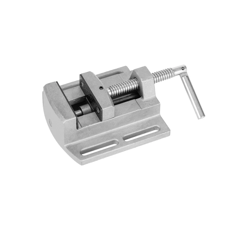【Superdeals】1 Pieces Aluminum Alloy Small Bench Vise 2.5 Inch Flat Vise Milling Machine Grinder Flat Vise Vise Flat Pliers Flat
