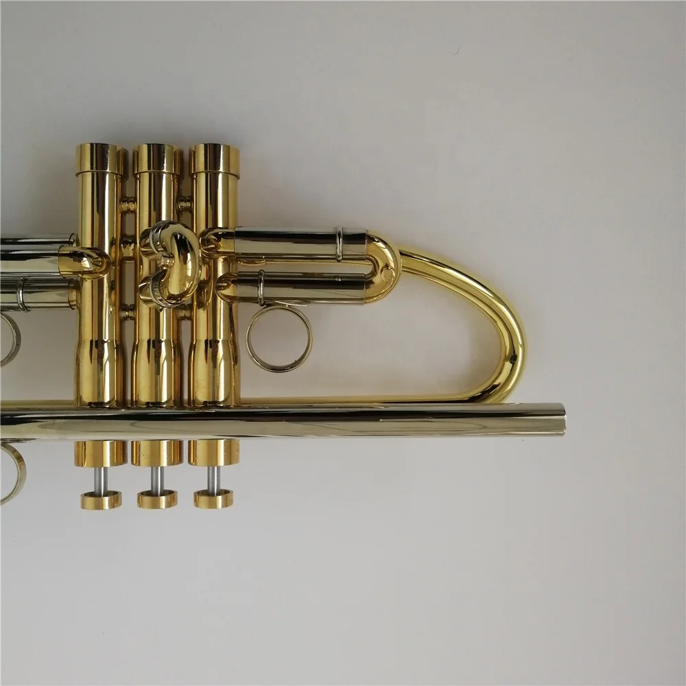 Double Inlet Pipe Reverse Leadpipe Professional Bb Trumpet