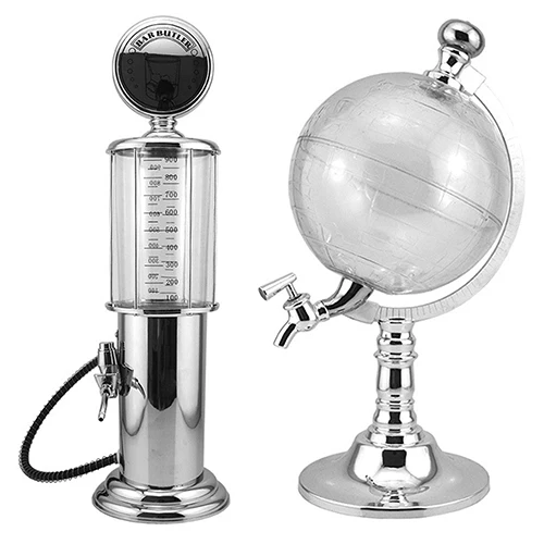 Barware Dispensers Globe Style Novelty Fill Up Gas Pump Bar Drinking Alcohol Liquor Container Divisor Kitchen De Vinho Hot 2023