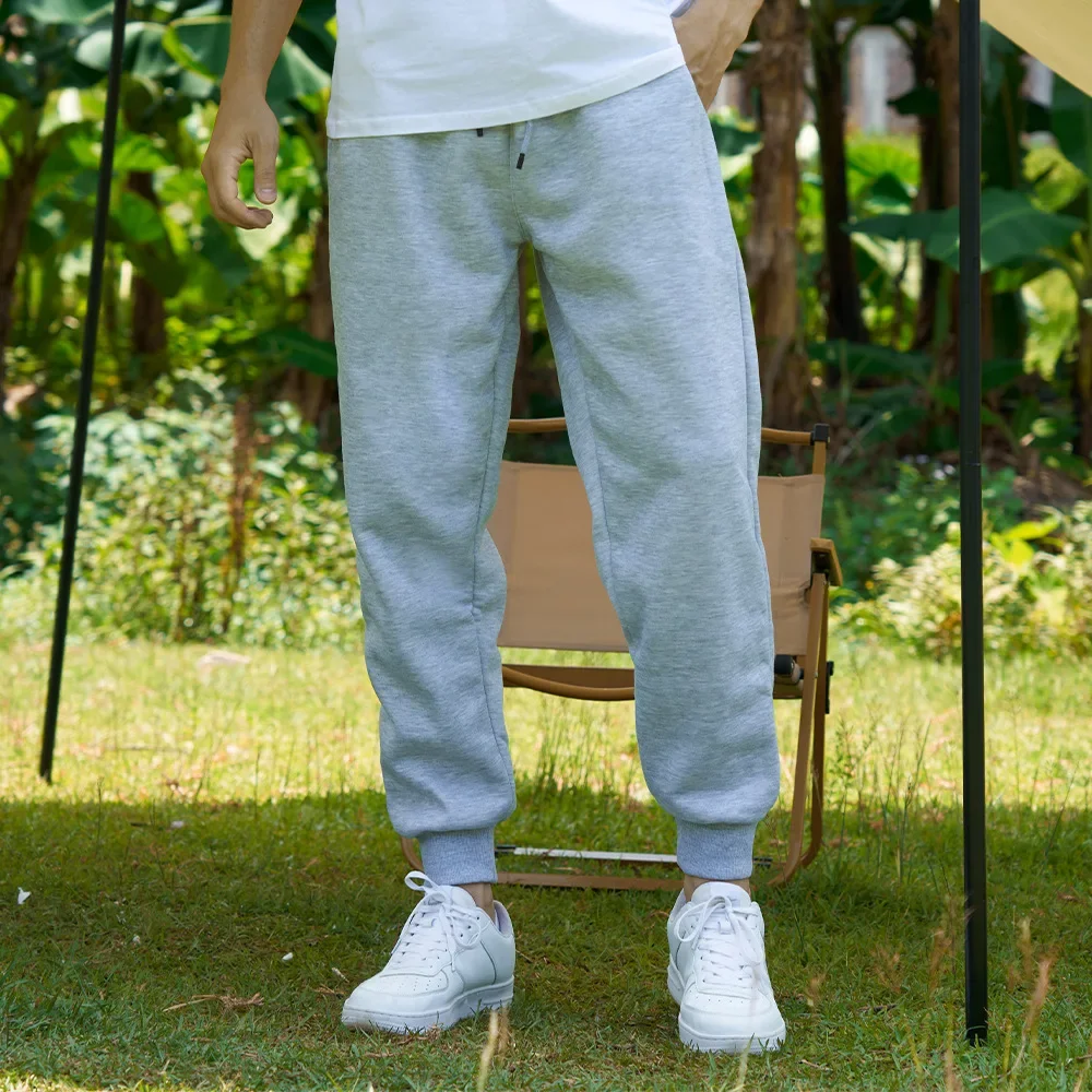 

Men Slight Strech Spring Mid Waist Solid Casual Pants Pencil Pants Ankle Length Pant Sports Pockets Skinny Casual Spliced 2025