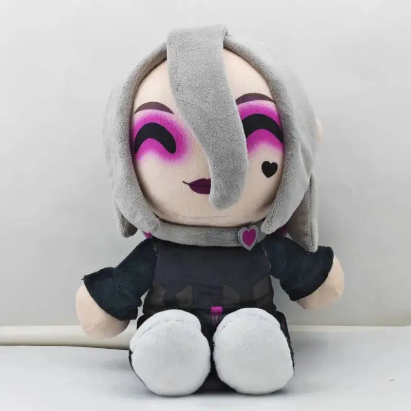 New Peripherals Girl With Bangs Plush Doll Toy 25CM Cartoon Decorative Ornaments Plush For Accompany Birthday Gift