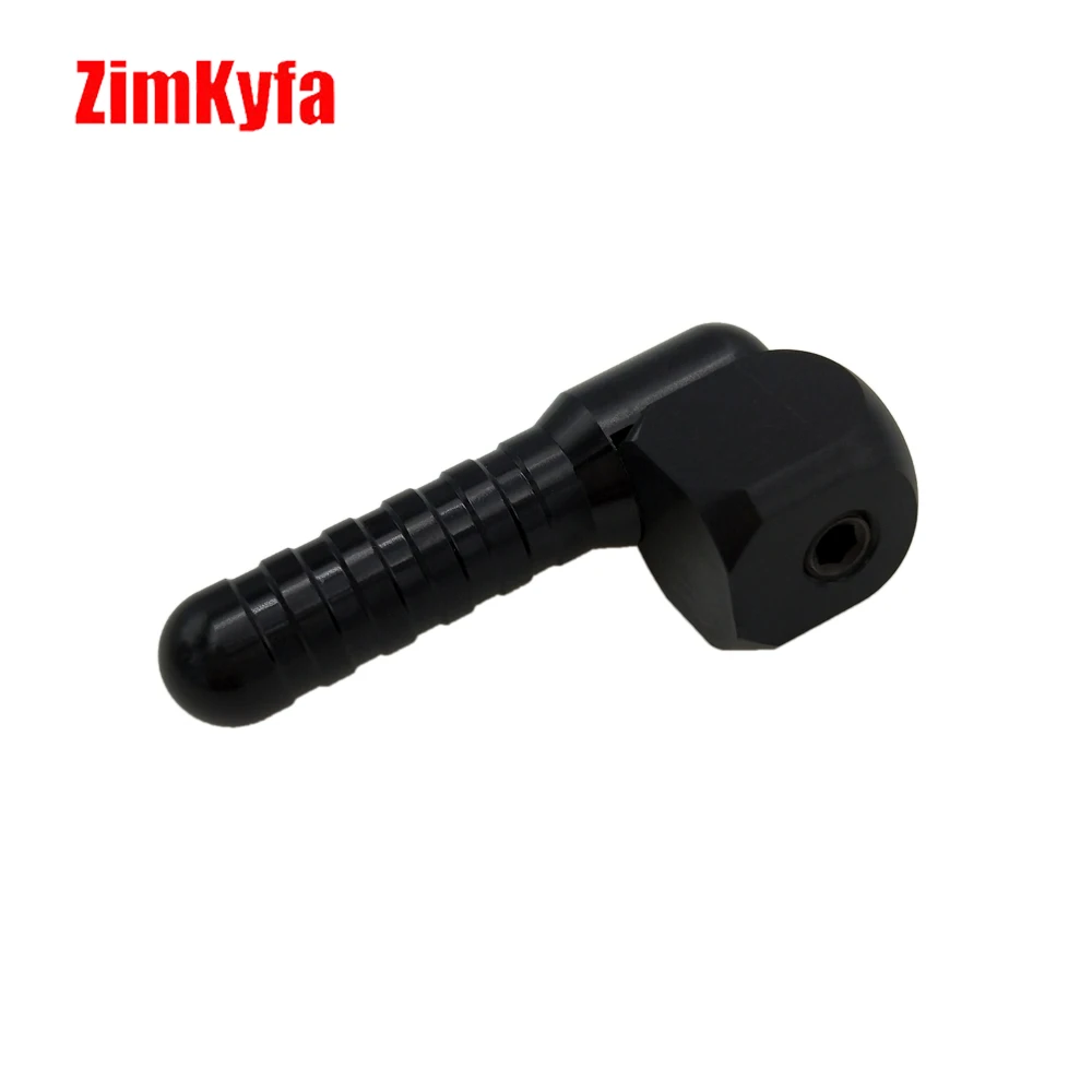Kostka z dźwignią do biathlonu, dopasowana do broni powietrznej, 1 sztuka czarny Adapter